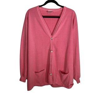 BagsPink Woman’s Cardigan Sweater Size XL